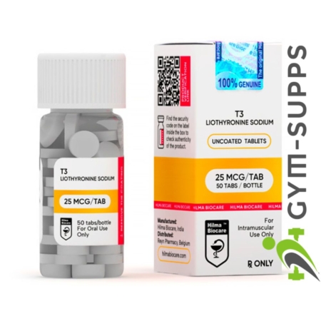 HILMA BIOCARE LIOTHYRONINE SODIUM (T3) 25mcg 1