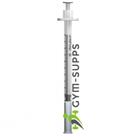 1ml 30G fixed needle syringe for HGH and Insulin injections x10 5