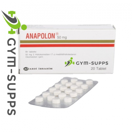ANAPOLON - (ABDIIBRAHIM - PHARMACEUTICAL, OXYMETHOLONE, ANADROL, NAPS) 50mg/20 tablets 2