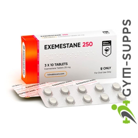 HILMA BIOCARE - EXEMESTANE 250, 25mg x 30tabs (AROMASIN) 1