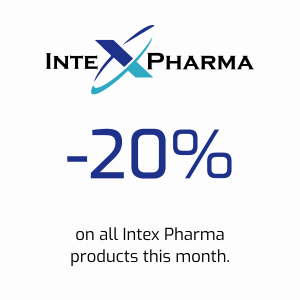 -20% on all Intex Pharma products this month