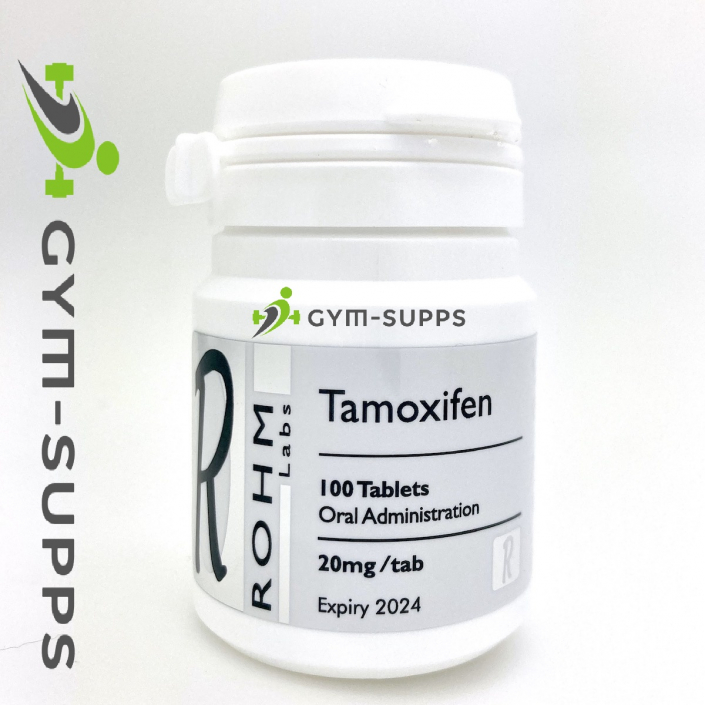 R.O.H.M (ROHM) TAMOXIFEN (TAMOX, NOLVADEX) 20mg/60 tabs Gym Supps