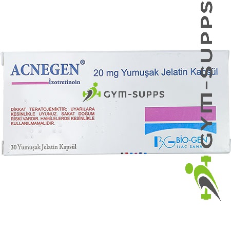 ACCUTANE – ISOTRETINOIN (PHARMACEUTICAL GRADE - ACNEGEN, BIO-GEN) – 20mg/30tabs 5