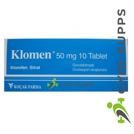 KLOMEN - CLOMIPHENE CITRATE (CLOMID, KOCAK PHARMA, PHARMACEUTICAL PRODUCT), 50mg/10tabs 3