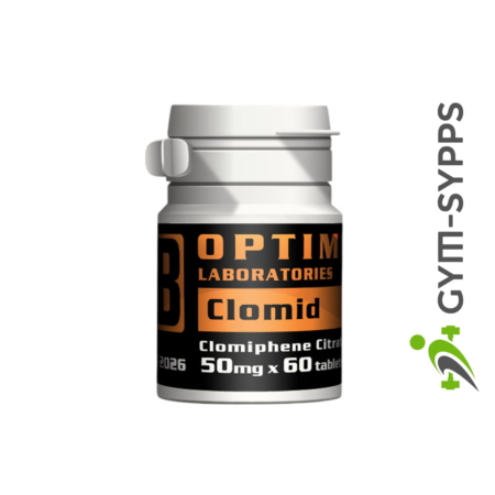 OPTIMUM BIOTECH – CLOMID (CLOMIPHENE CITRATE) 50mg/60tabs 10