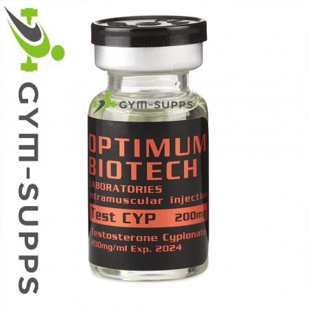 OPTIMUM BIOTECH - TEST CYP (TESTOSTERONE CYPIONATE) 200mg/ml, 10ml 1