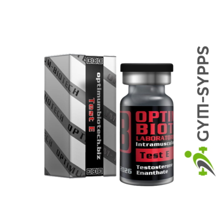 OPTIMUM BIOTECH – TEST E (TESTOSTERONE ENANTHATE) 300mg/ml, 10ml 12