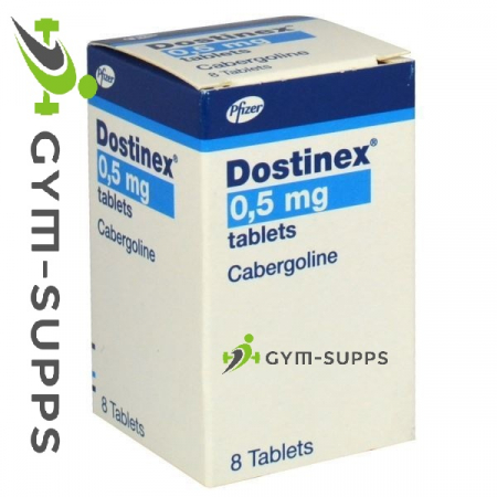 DOSTINEX - CABASER ( CABERGOLINE, CABER )0.5mg / 8 Tabs 1