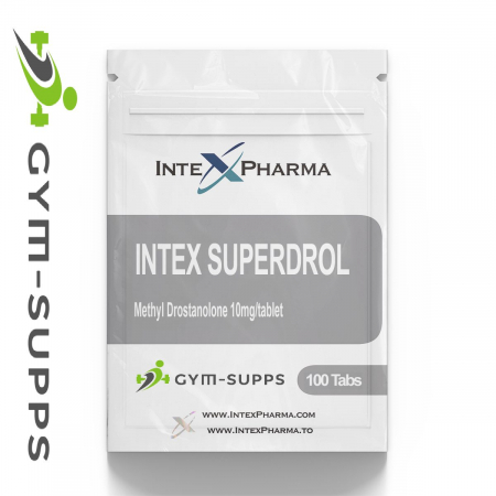 INTEX PHARMA - SUPERDROL (METHYL DROSTANOLONE) 10mg/100tabs 30