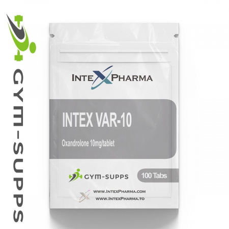 INTEX PHARMA - INTEX VAR-10 (ANAVAR, VAR, OXANDROLONE) 10mg/100tabs 4