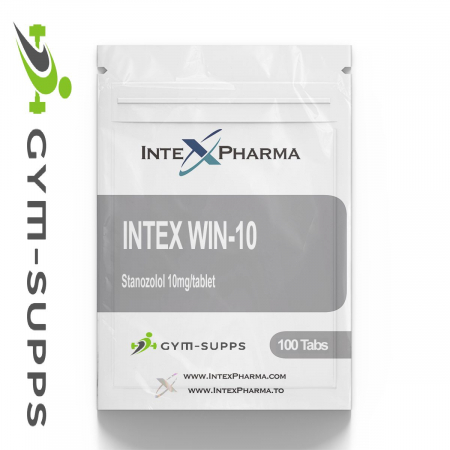 INTEX PHARMA - INTEX WIN-10 (WINSTROL, STANOZOLOL, WINI) 10mg / 100tabs 16