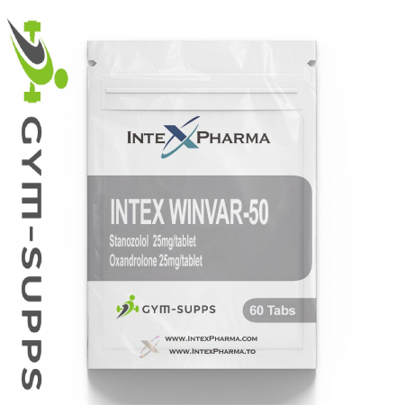 INTEX PHARMA - INTEX WIN VAR-50mg (WINSTROL, ANAVAR) 50mg / 60tabs 11