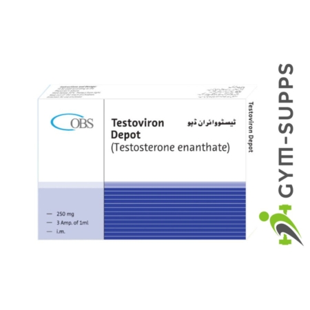 OBS - BAYER - TESTOVIRON DEPOT (TESTOSTERONE ENANTHATE, GENUINE, PHARMACEUTICAL GRADE TESTOSTERONE) , 250mg/ml, 3 amps 5