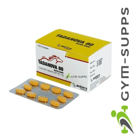 CIALIS - TADANOVA**80** (TADALAFIL) 80mg/10 tabs 7