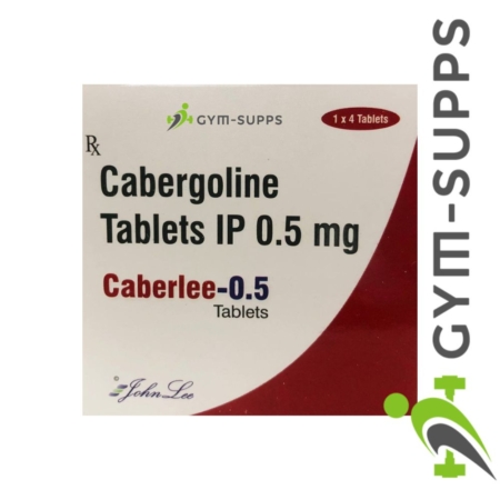 CABERGOLINE - CABERLEE (John Lee Pharmaceuticals, pharmaceutical grade, caber) 0.5mg / 4 tablets 4