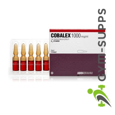 COBALEX B12 - VITAMIN B12 (ABDIIBRAHIM PHARMACEUTICALS), 1mg x 1ml, 1amp 10