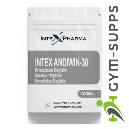 INTEX PHARMA – ANDIWIN-30 (DIANABOL, OXYMETHOLONE, WINSTROL), 30mg / 100 tabs 3
