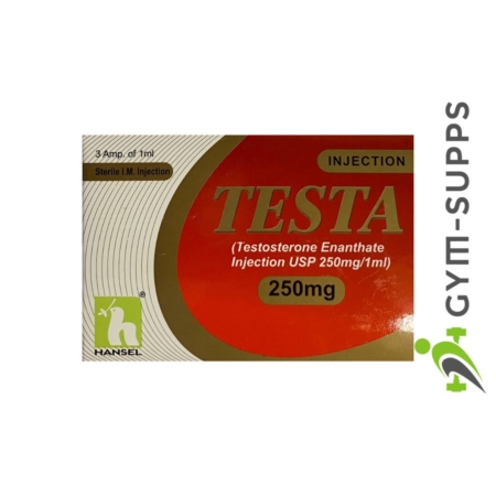 TESTOSTERONE ENANTHATE 250 – TESTA HANSEL PHARMACEUTICALS 250mg / 3 amps 14 TESTOSTERONE ENANTHATE 250 – TESTA HANSEL PHARMACEUTICALS 250mg / 3 amps 14