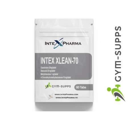 INTEX PHARMA – XLEAN-70 (ANAVAR, WINSTROL, TURINABOL, M-TREN) 70mg / 60 tabs 15