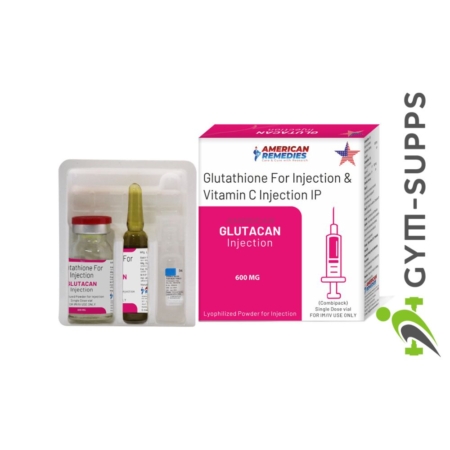 GLUTACAN - GLUTATHIONE & VIT C IM INJECTION (AMERICAN REMEDIES, 600mg GLUTATHIONE, 500mg VIT C), POWERFUL ANTIOXIDANT 1