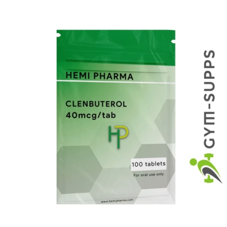 HEMI PHARMA – CLENBUTEROL 40mcg/100tabs 1