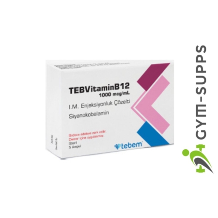 TEBVITAMIN B12 – VITAMIN B12 (TEBEM PHARMACEUTICALS), 1000mcg / ml, 1amp 1