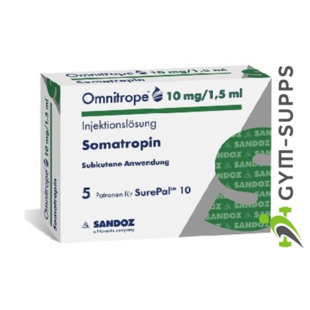 SANDOS OMNITROPE – 10mg/1.5ml, 30iu HGH (PHARMACEUTICAL GRADE HGH) 1