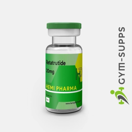 HEMI PHARMA - RETATRUTIDE 20MG, 2mg/1ml *** PRE-MIXED, READY TO USE *** 8