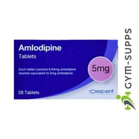 AMLODIPINE - HIGH BLOOD PRESSURE MEDICINE (CRESCENT PHARMA , UK PHARMACY) 5mg, 28tabs 9