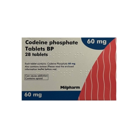 CODEINE PHOSPHATE (MILPHARM, UK PHARMA) 30 mg, 28 tabs 4